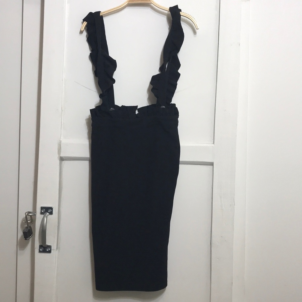 BLACK SHEIN JUMPER DRESS